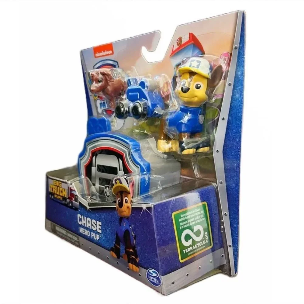 Paw Patrol Big‎ Truck Pups Chase Action Figure W/ Clip-on Rescue Drone & Friend.